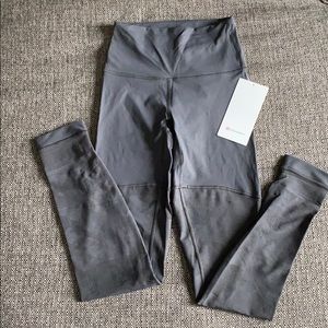 Lululemon Sheer Will HR Tight 28” Graphite grey